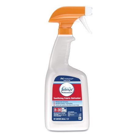 FEBREZE Professional Sanitizing Fabric Refresher Light Scent 32 oz Spray Bottle 07309